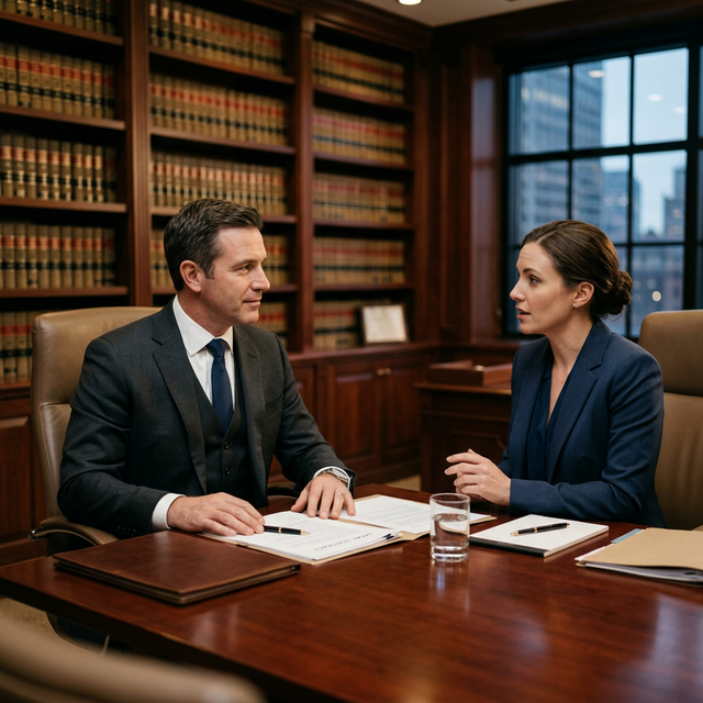 Legal consultation at The Law Counsel